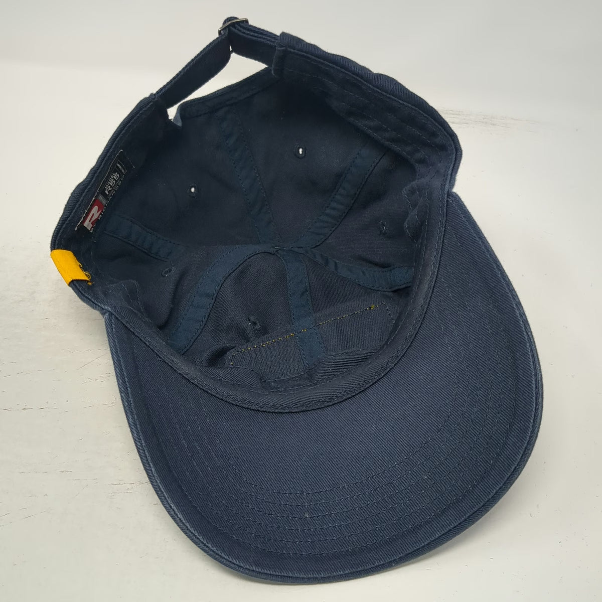 Richardson Baseball Cap Blue One Size Transit Nerd Patch Slideback Cotton Hat