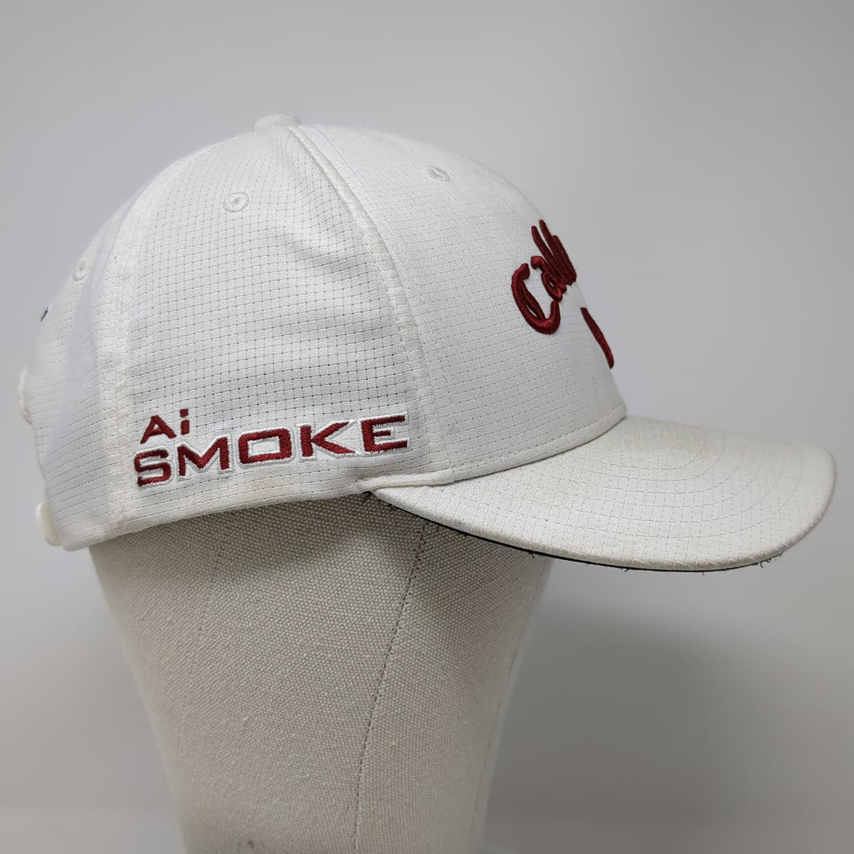 Callaway Baseball Cap White One Size Chrome Tour Ai Smoke Odyssey Golf Hat