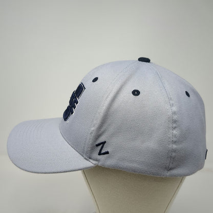 Zephyr Utah State Aggies NCAA Gray Cap XL Stretch Fit Embroidered Logo Team Hat