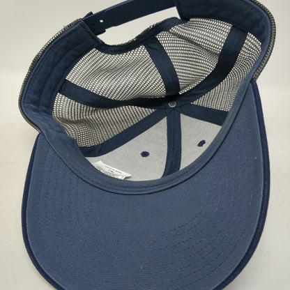 Patagonia Trucker Hat Blue One Size P-6 Logo Mesh Snapback Adjustable Mountain