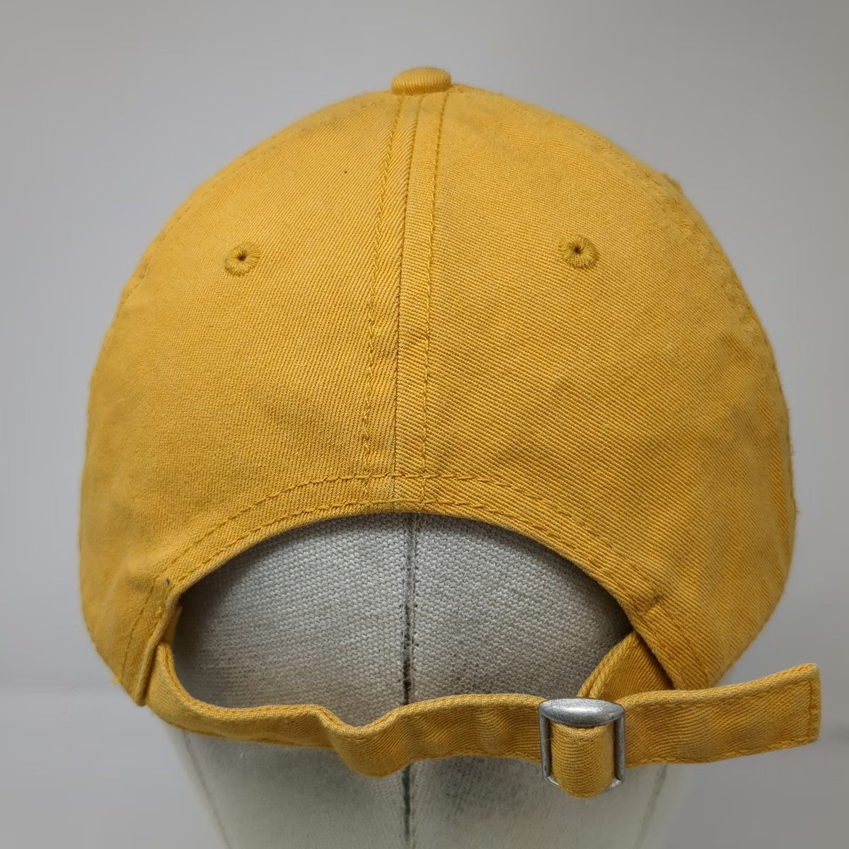 MAD Engine Smokey Bear Baseball Cap Yellow One Size Cotton Slideback Hat
