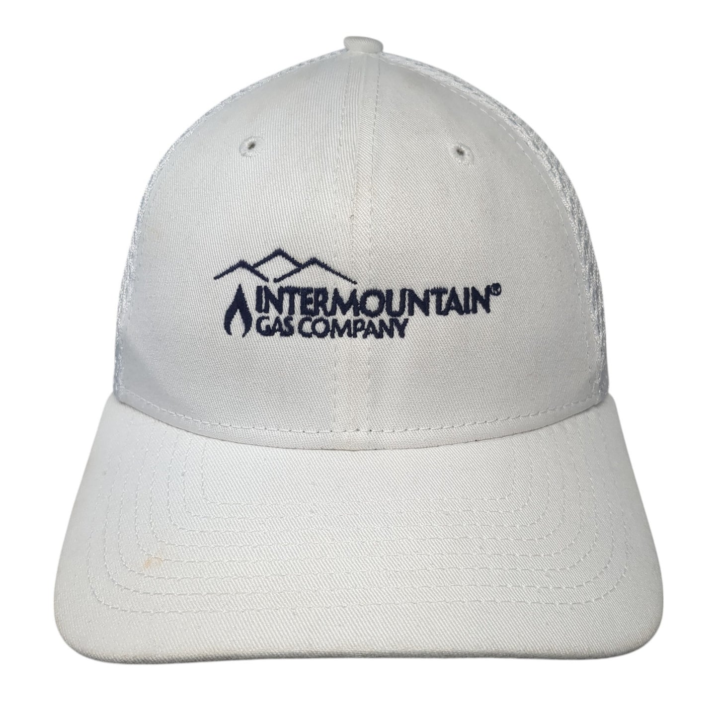 Intermountain Gas Company Fitted Hat White Medium Embroidered New Era