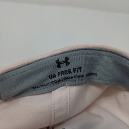Under Armour Slideback Hat Pink OSFA Adjustable Free Fit Embroidered