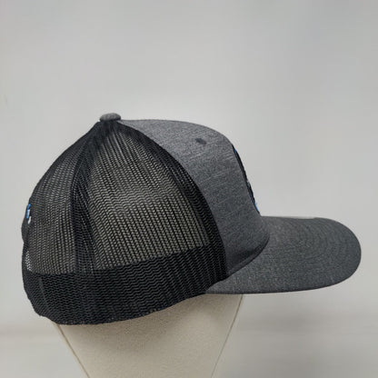 Inspiration Snapback Mesh Back Trucker Hat Gray One Size Team 365