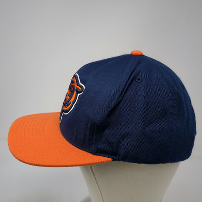 Mitchell & Ness Chicago Bears NFL Snapback Hat Blue Orange One Size Green Brim