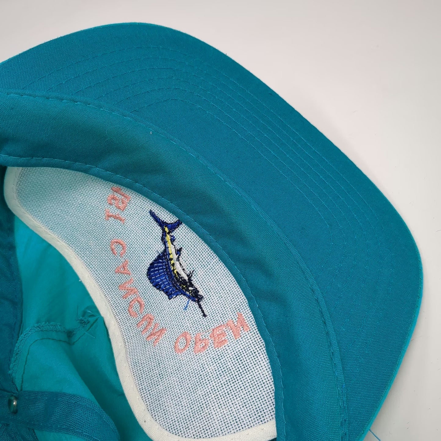Designer Award Headwear Trucker Blue One Size Hat Marlin Rope Snapback Cancun