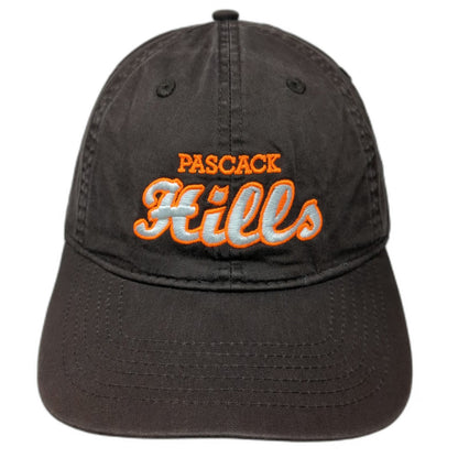 Pacific Headwear Baseball Cap Brown One Size Softball Embroidered Slideback Hat