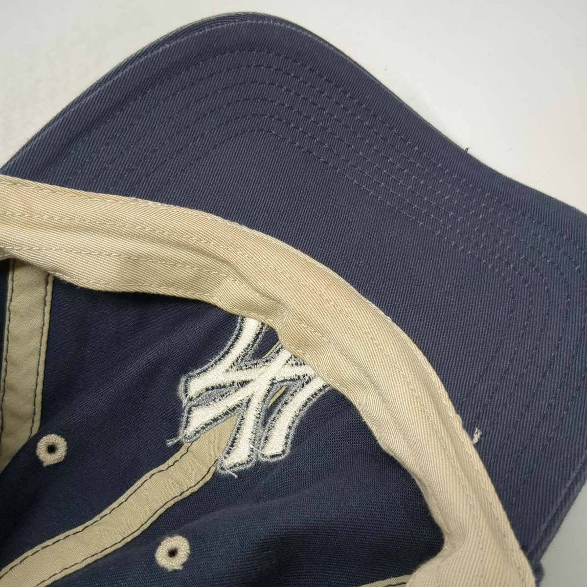 T.E.I. New York Yankees MLB Baseball Cap Blue OSFM Embroidered Logo Cotton Hat