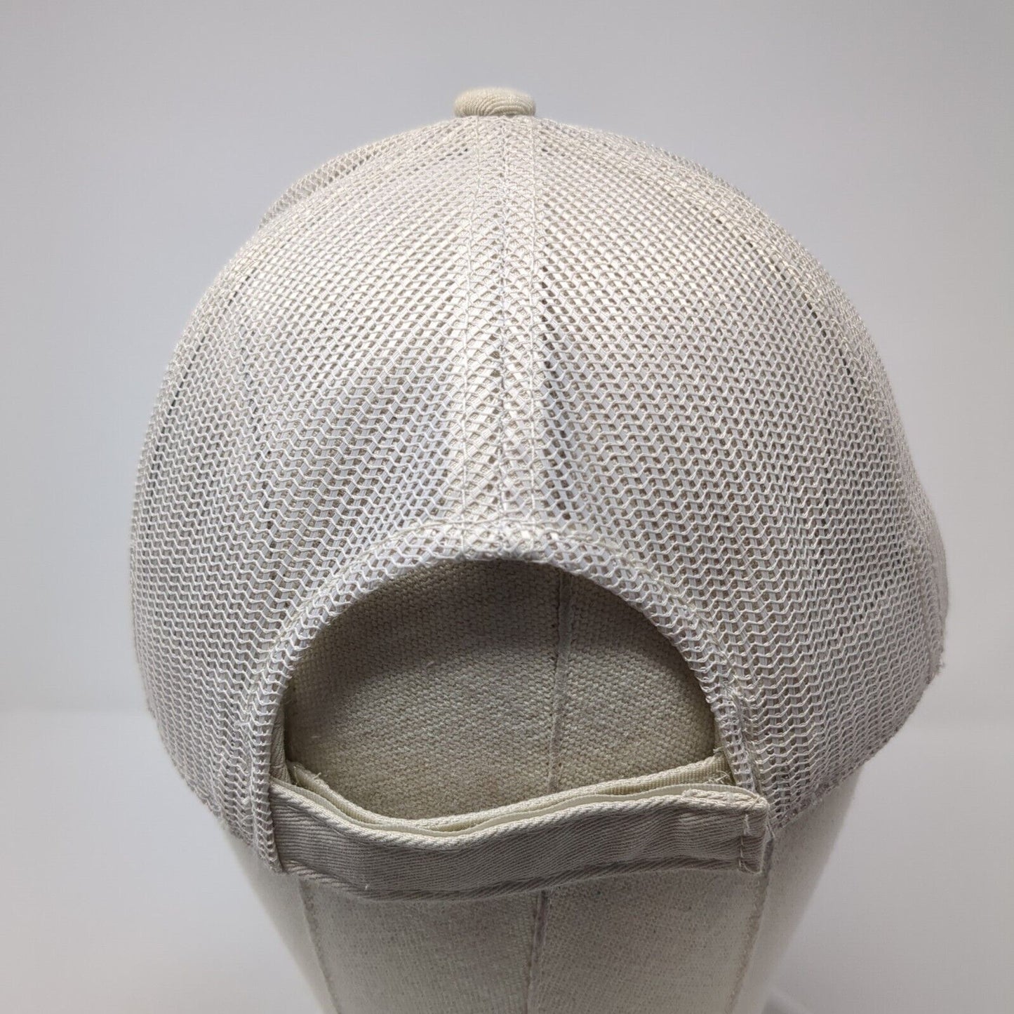 GROWhuts Strapback Trucker Hat Blue One Size Adjustable Mesh Back OC Sports