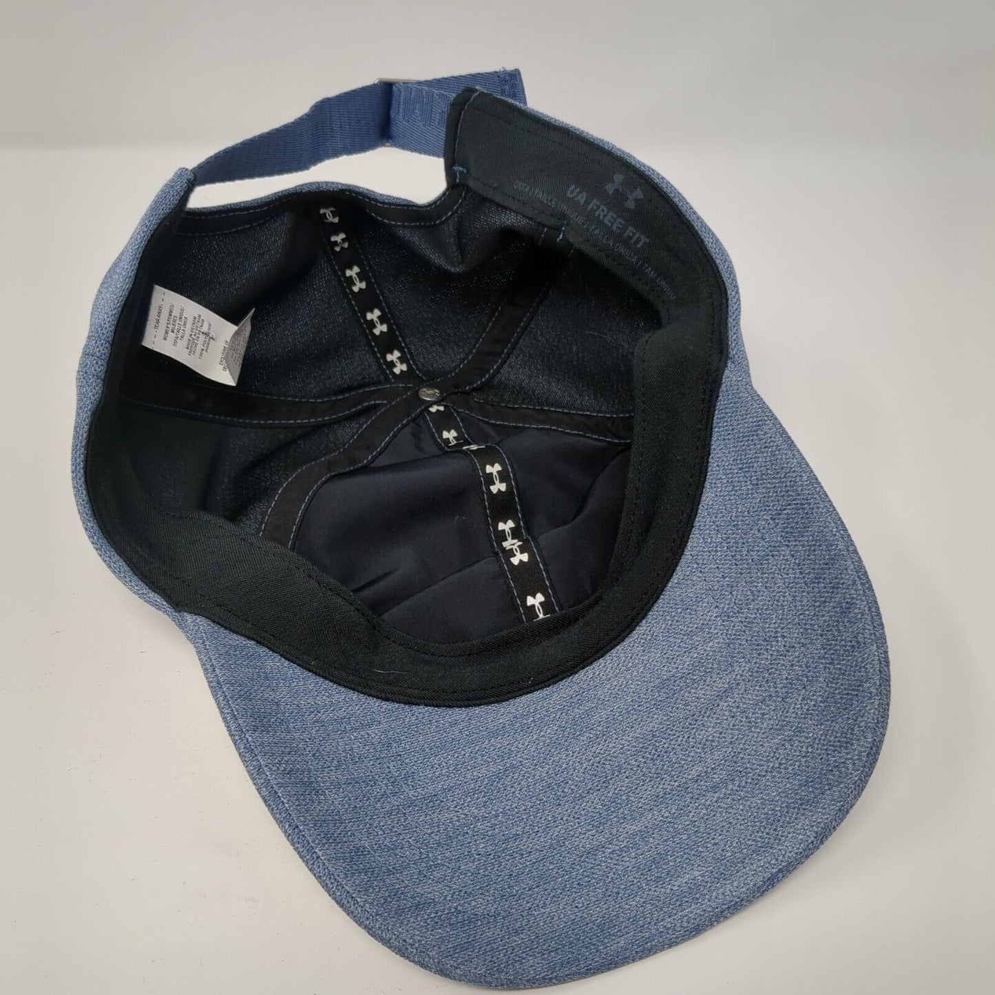 Under Armour Women's Slideback Hat Blue One Size Adjustable Free Fit Embroidered