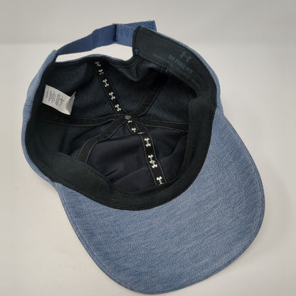 Under Armour Women's Slideback Hat Blue One Size Adjustable Free Fit Embroidered