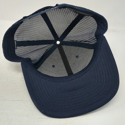Richardson Trucker Hat Blue One Size AMRIZE Logo Mesh Snapback Model 112