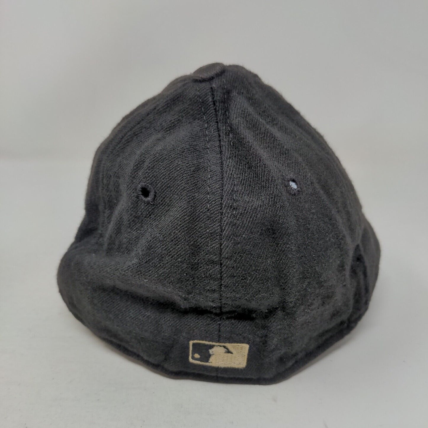 Chicago White Sox Fitted Hat Black Size 6 7/8 Embroidered MLB New Era Diamond