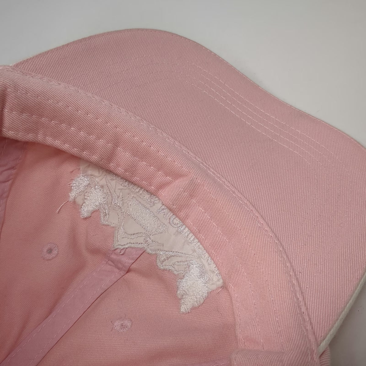 Port Authority Pink One Size Baseball Cap Hat Strapback Thunder Mountain Tent