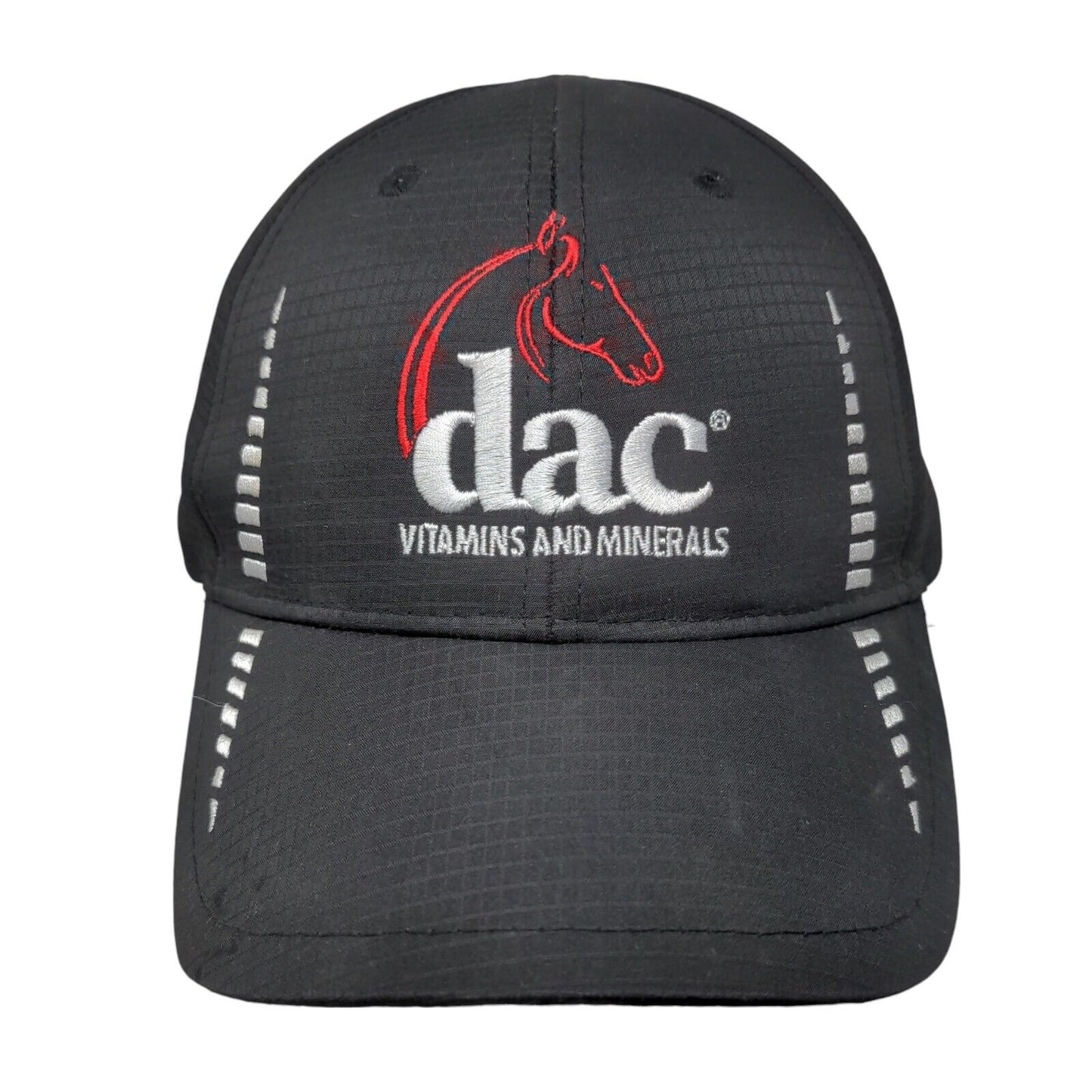 Dac Vitamins And Minerals Strapback Golf Hat Black One Size Cap America