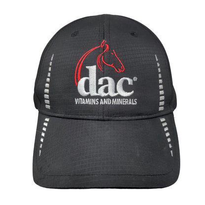 Dac Vitamins And Minerals Strapback Golf Hat Black One Size Cap America