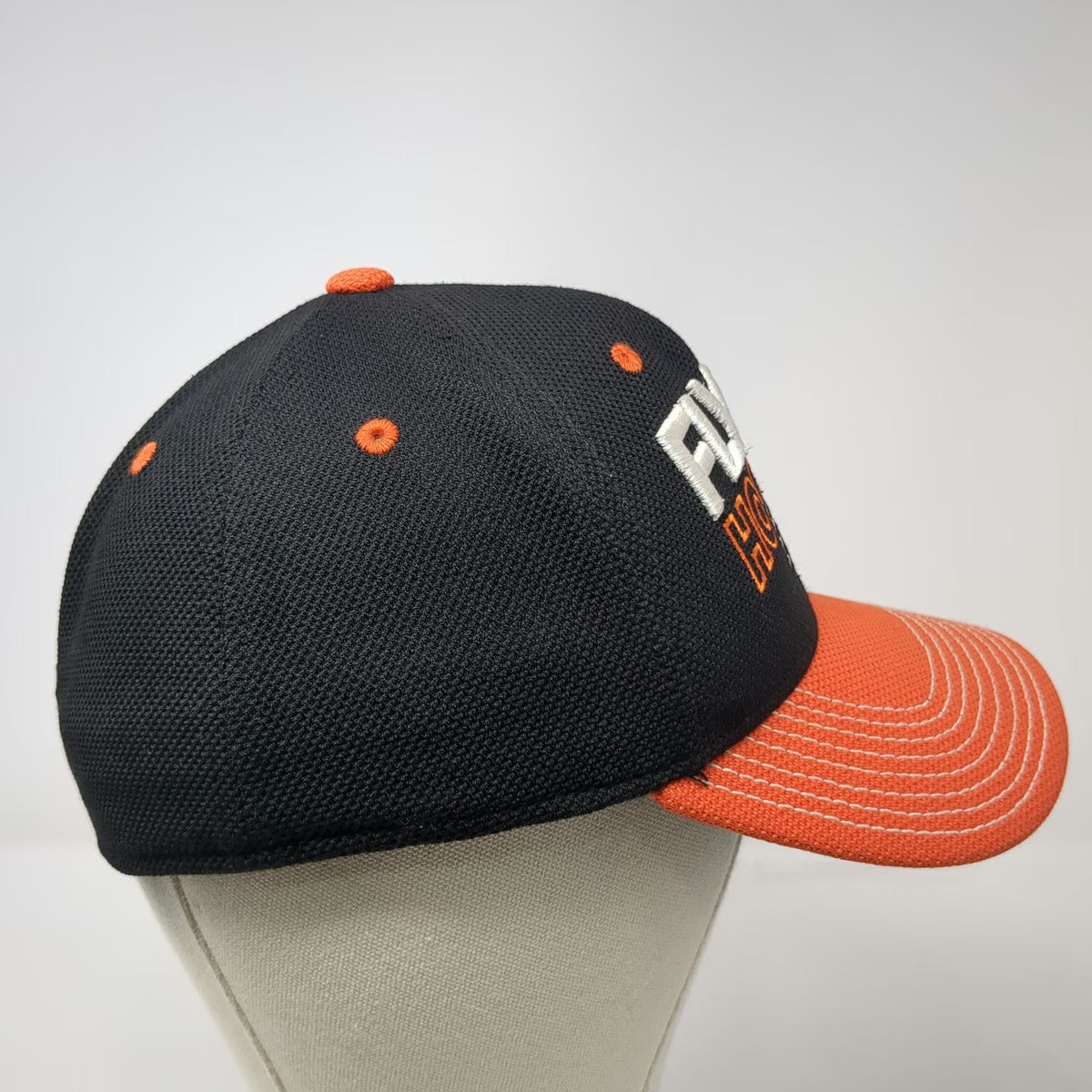 Adidas Philadelphia Flyers NHL Baseball Cap Black Orange Size M Stretch Fit Hat
