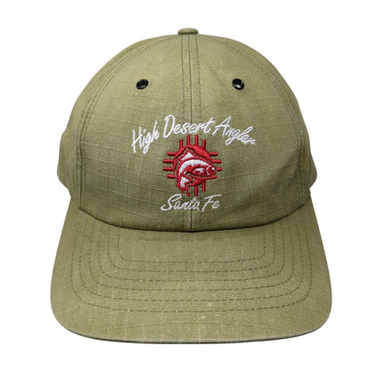 High Desert Angler Santa Fe Slideback Hat Green One Size Richardson