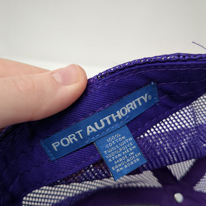 Two Owls Snapback Trucker Hat Multicolor OS Mesh Back Adjustable Port Authority