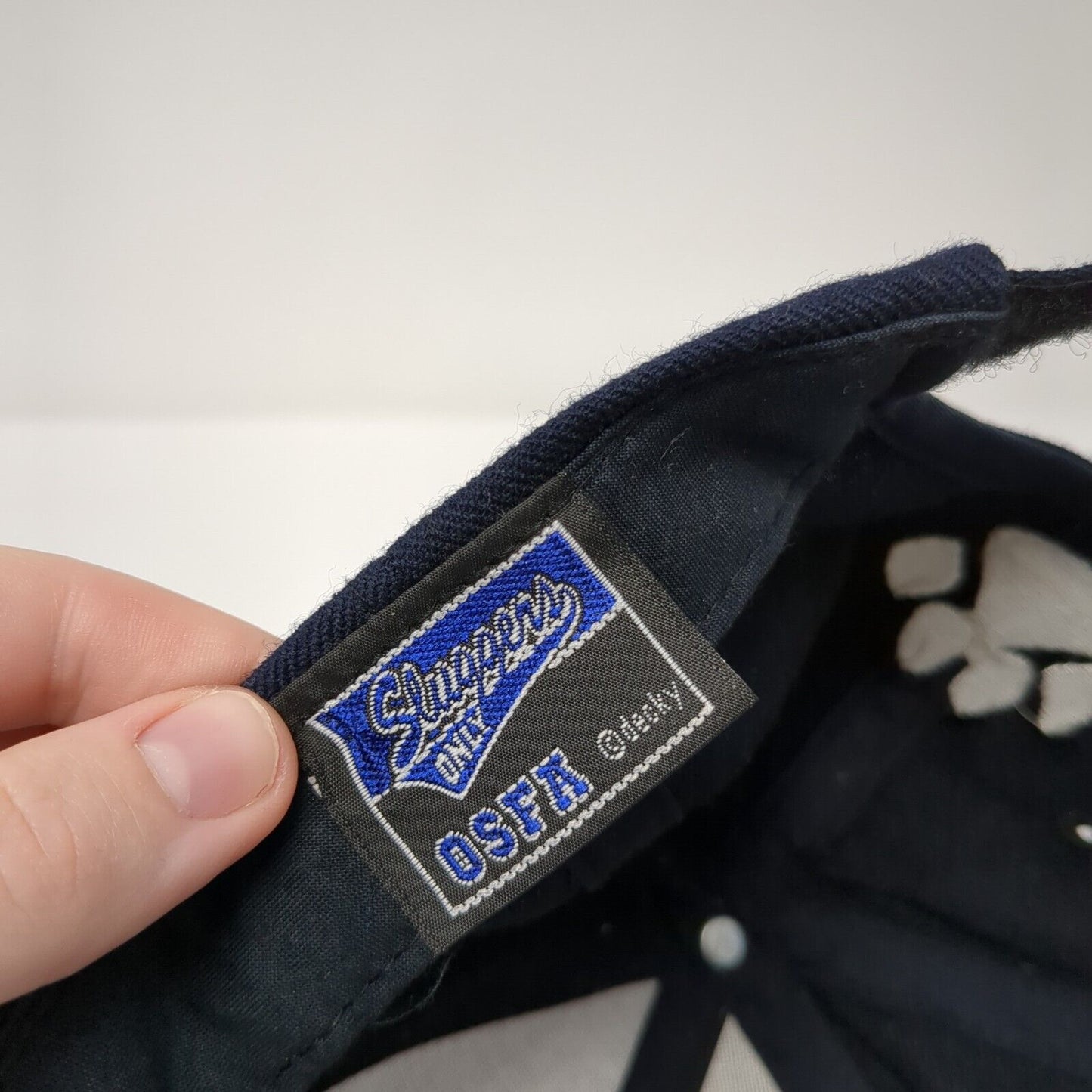 Paw Bling Strapback Hat Blue One Size Adjustable Embroidered Sluggers Only