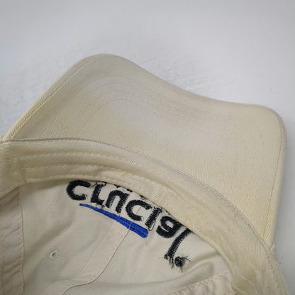 Toppers Crucial Technology Baseball Cap Beige Black Blue One Size Slideback Hat