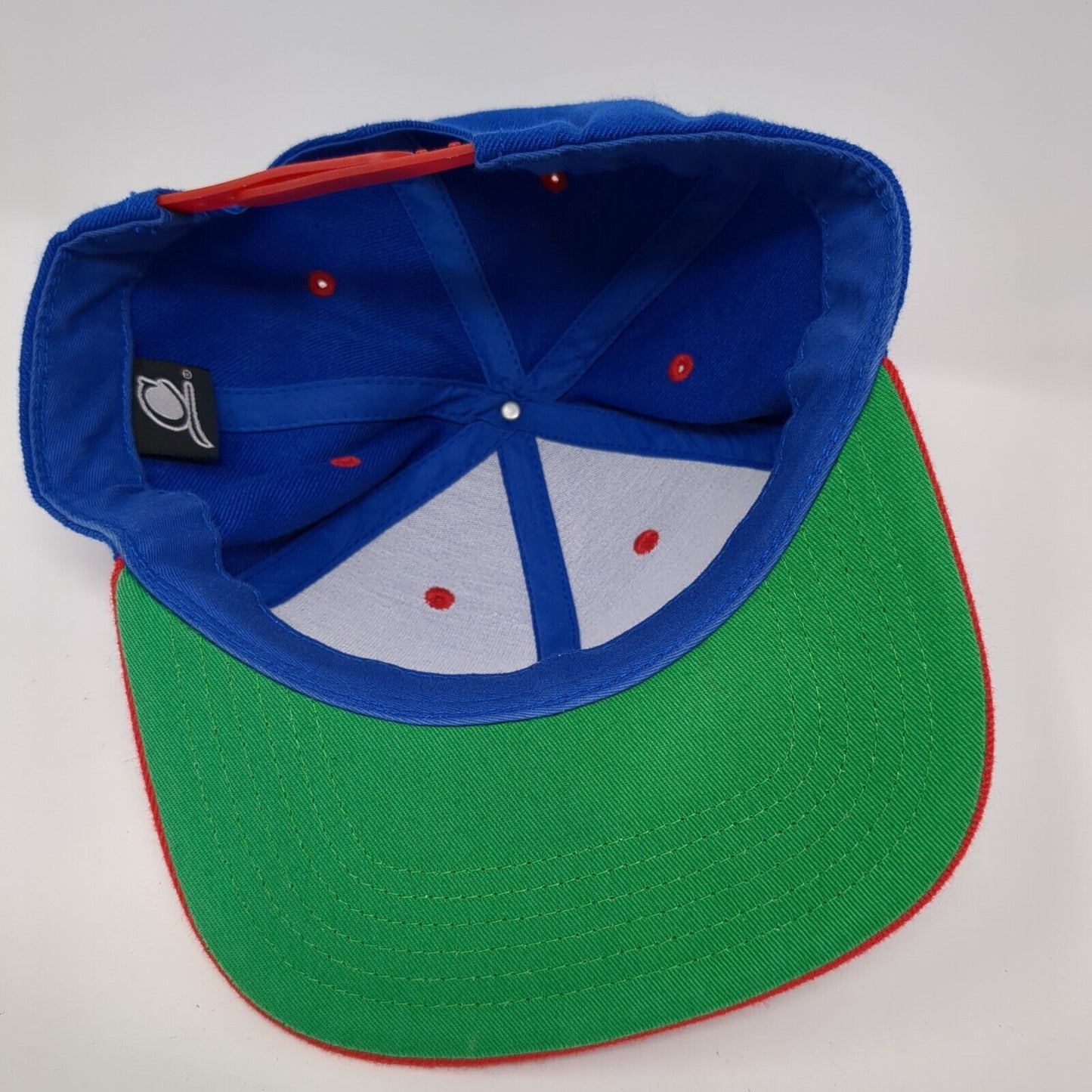 Original Chuck Snapback Hat Multicolor OS Adjustable Embroidered Colorblock