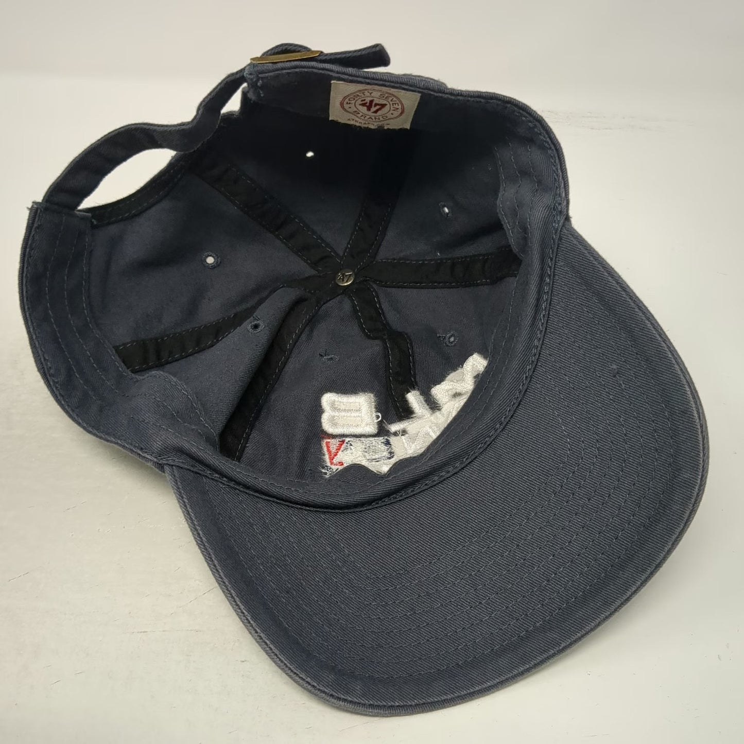 47 Brand MLB Fan Cave Baseball Cap Gray One Size Adjustable Cotton Slideback Hat