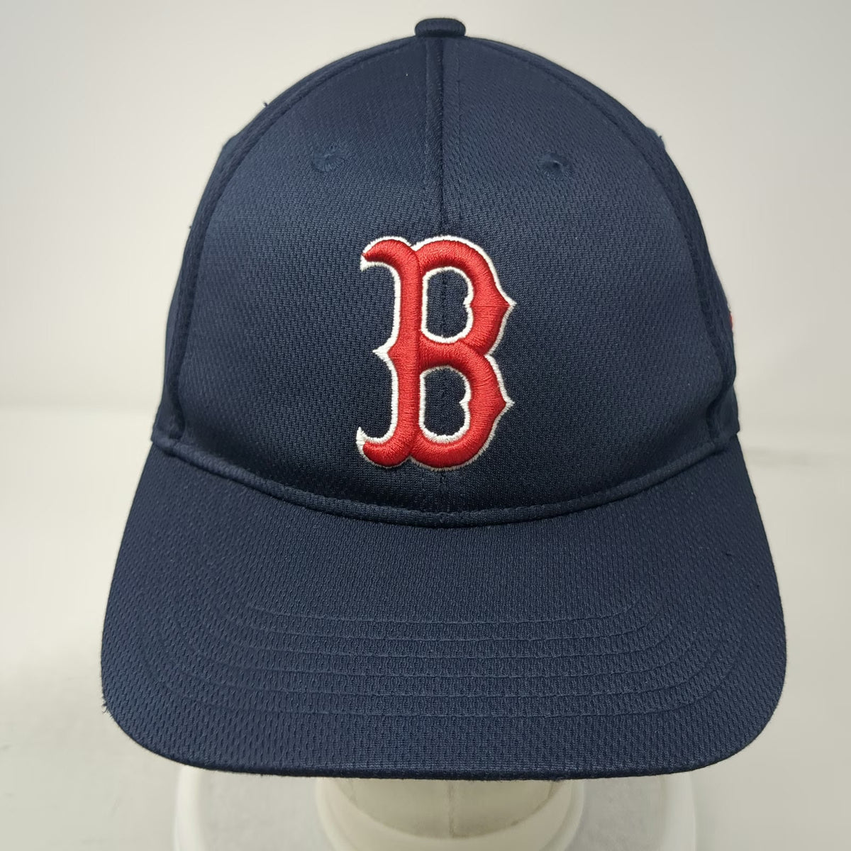 Boston Red Sox MLB OC Sports Baseball Cap Hat Blue One Size Mesh Logo Strapback
