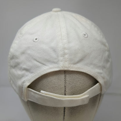 Life is Good Baseball Cap White One Size Choose Kindness Rainbow Strapback Hat
