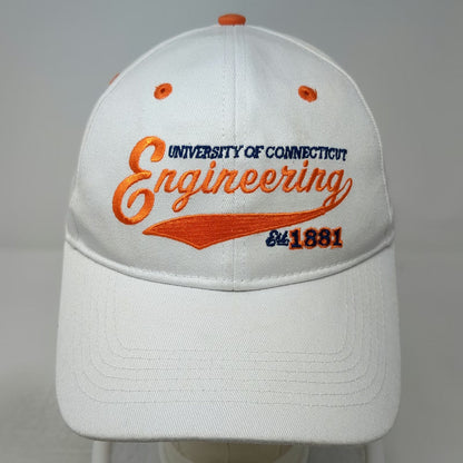 Pacific Headwear Baseball Cap White One Size UConn Engineering Strapback Hat
