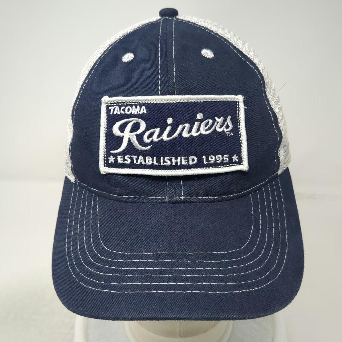 Promotional Adventures Tacoma Rainiers MiLB Blue One Size Mesh Strapback Hat