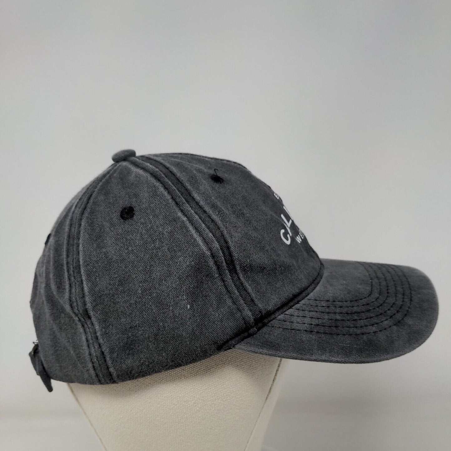 California West Coast Slideback Hat Gray One Size Adjustable 6 Panel
