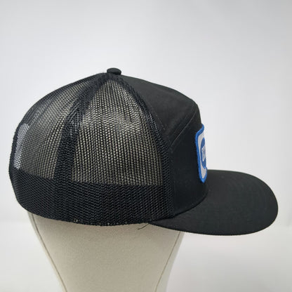 Cap America Trucker Hat Black One Size Acco Engineered Systems Mesh Snapback