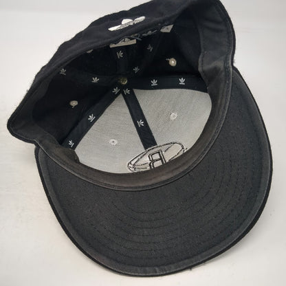 Adidas Brooklyn Nets NBA Baseball Cap Black 7 1/4 100% Wool Fitted Trefoil Hat