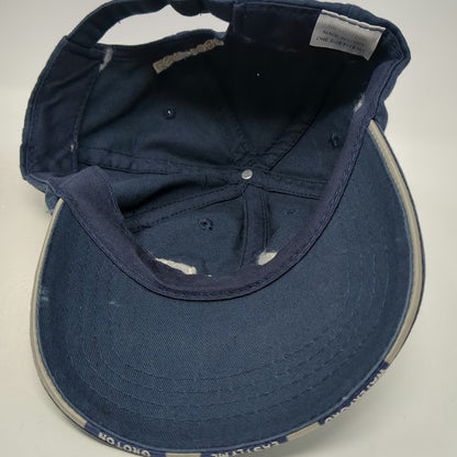 The Shack Est 1989 Blue Baseball Cap OSFM Waterford Groton Niantic Slideback Hat