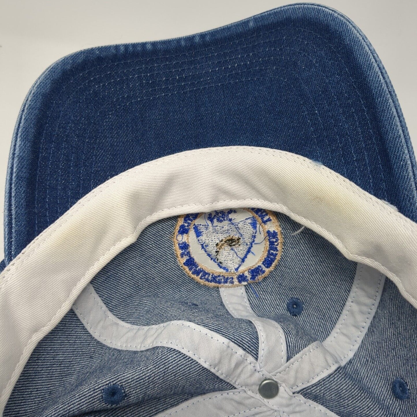 U.S. Department of the Interior Strapback Hat Blue One Size Adjustable