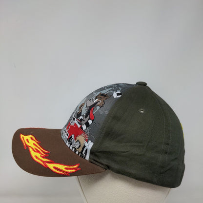 No Boundaries On The Run Flame Slideback Hat Multi OSFA Embroidered