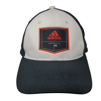 Adidas Carlsbad CA Snapback Hat Black OSFM Adjustable Colorblock 6 Panel