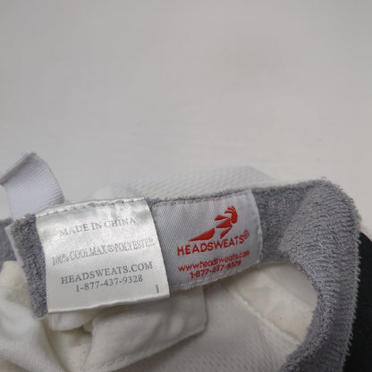 Cep Strapback 5 Panel Hat White One Size Adjustable Solid Headsweats