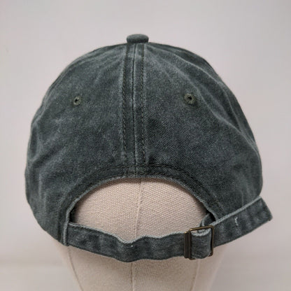Just Breathe Dandelion Slideback Hat Gray One Size Adjustable