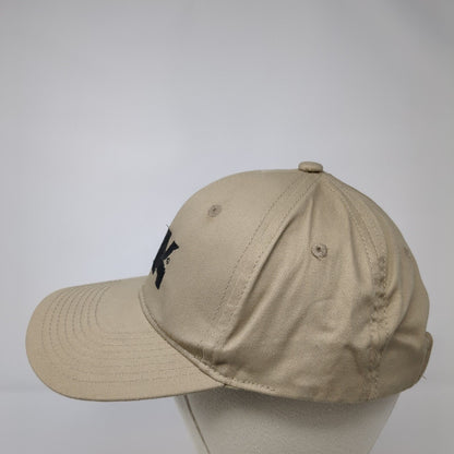 HK Heckler & Koch Strapback Hat Tan One Size Adjustable Embroidered 6 Panel