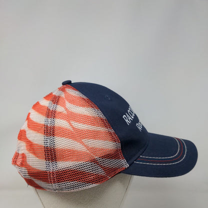 Raccoon Lake Rockville Indiana Snapback Mesh Back Trucker Hat Patriotic OSFM