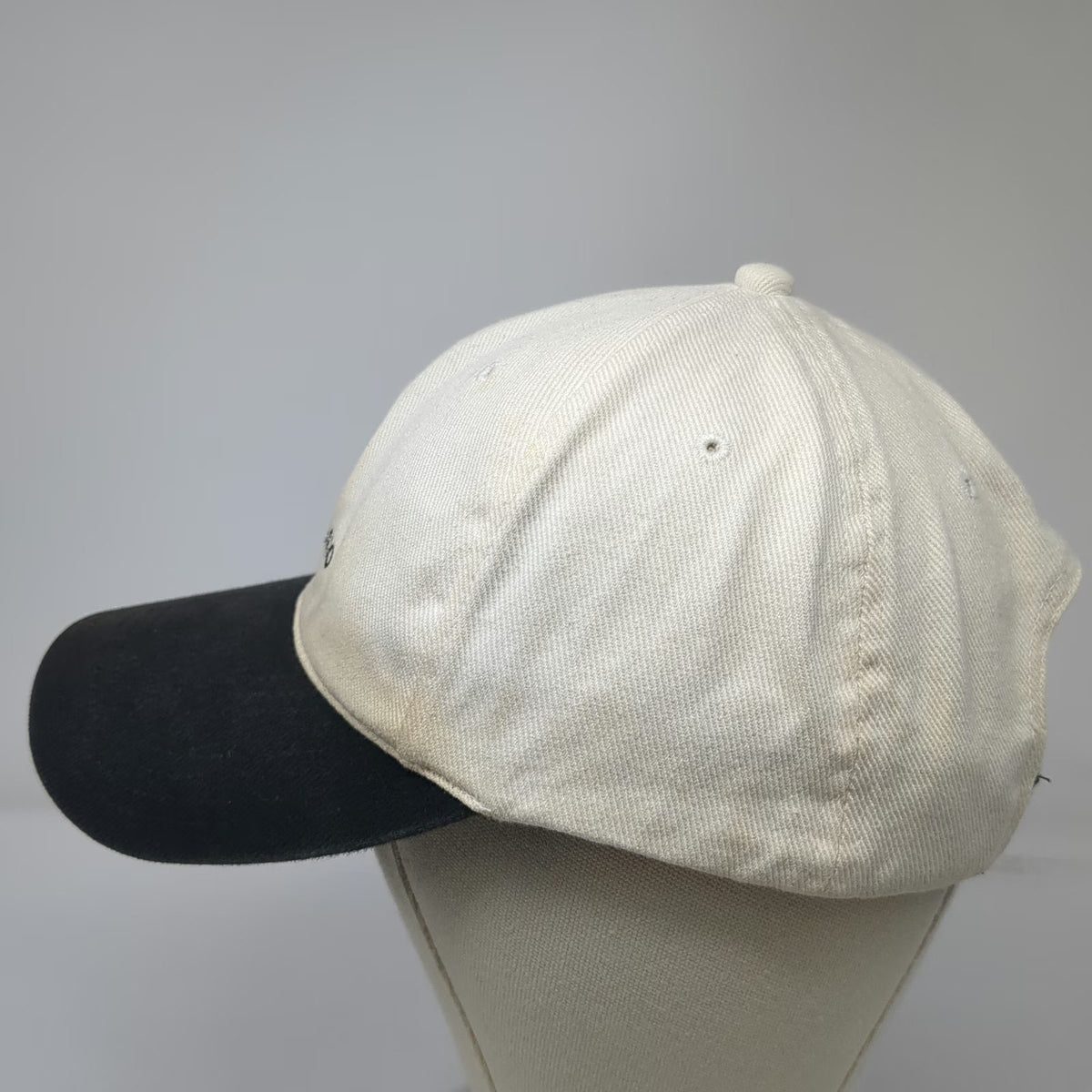 Nike Baseball Cap White Black One Size Bellagio Seahorse Golf Strapback Logo Hat