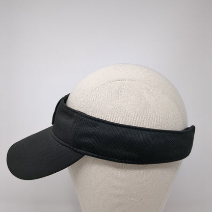 Costa Vida Patch Snapback Sun Visor Hat Black One Size Adjustable