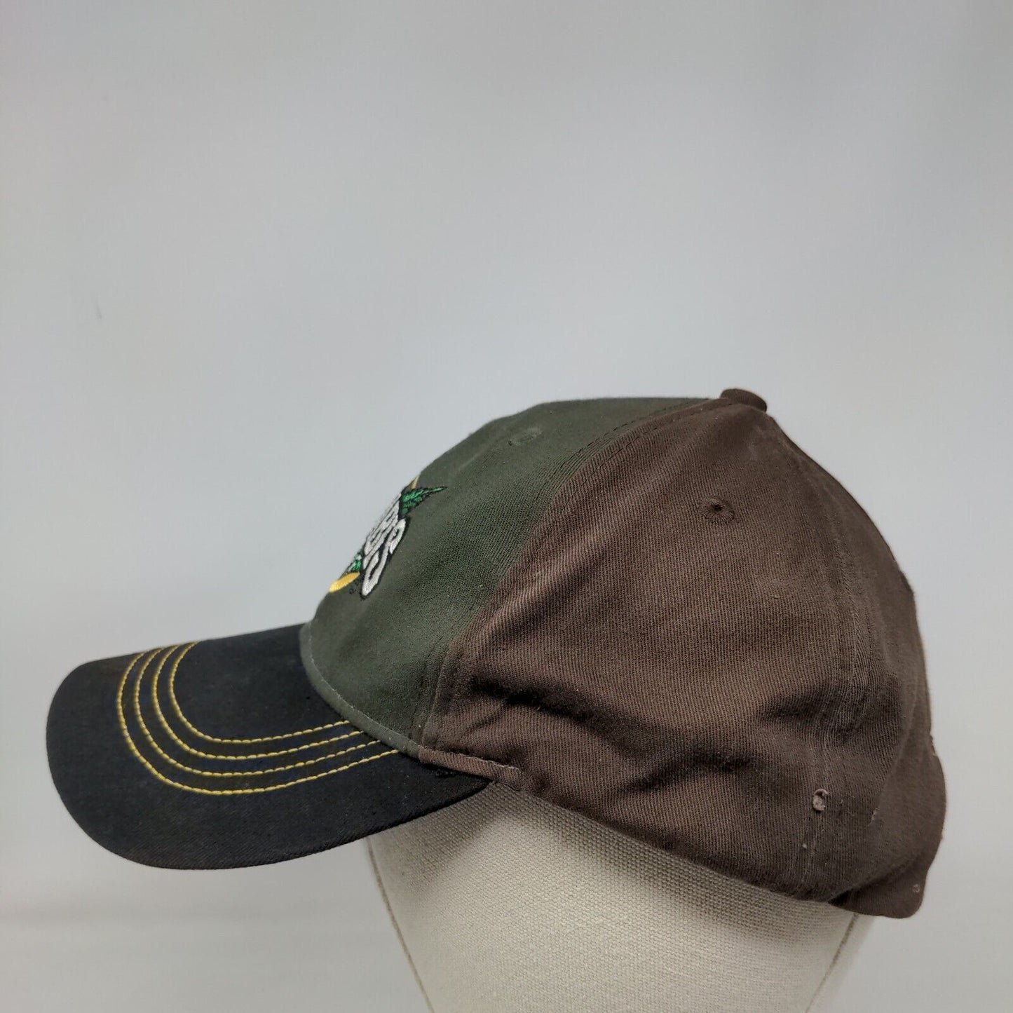 Cannabis College Study With Your Buds Strapback Hat Multicolor OSFA Embroidered