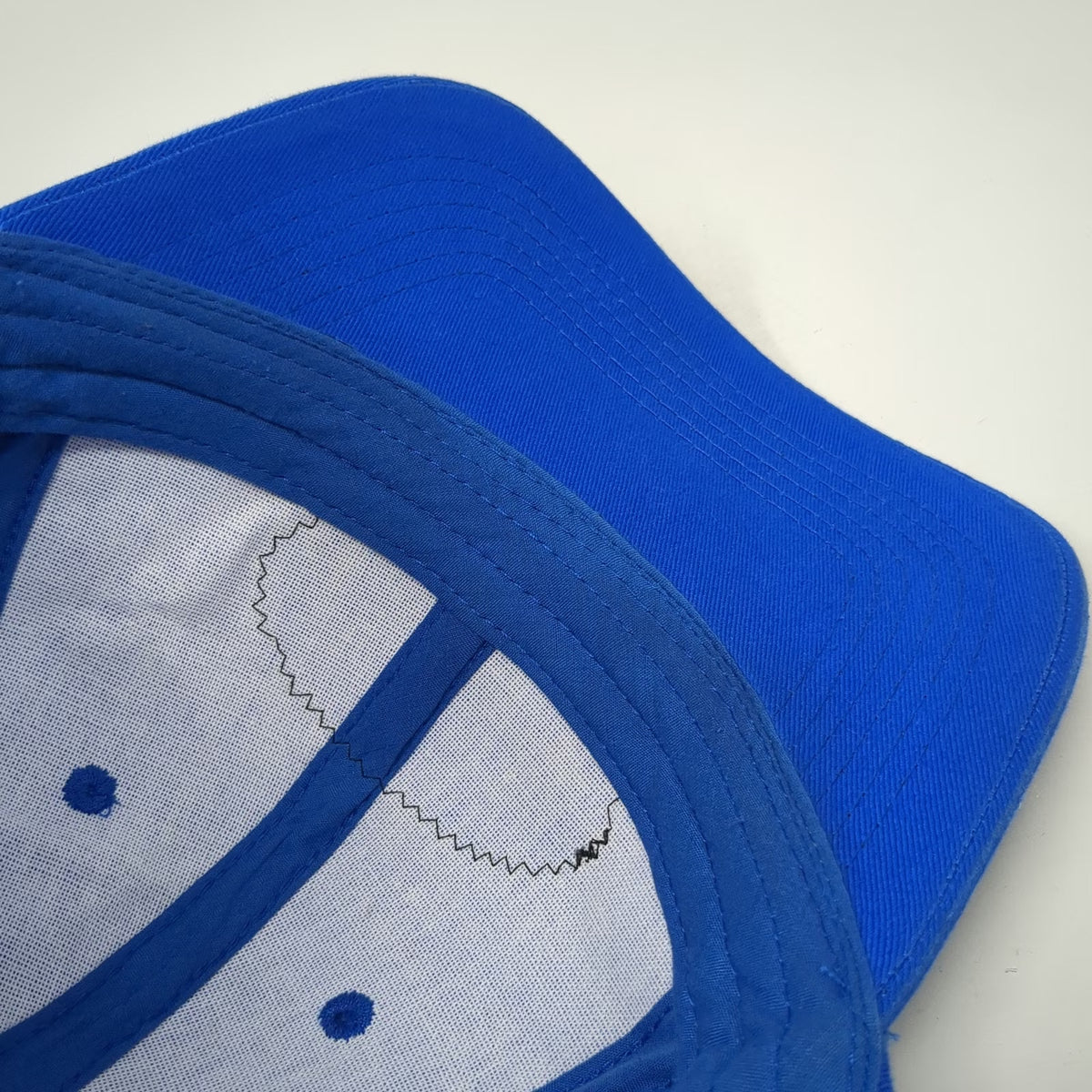 Big X Baseball Cap Blue One Size Grand Teton Distillery Mountain Patch Hat