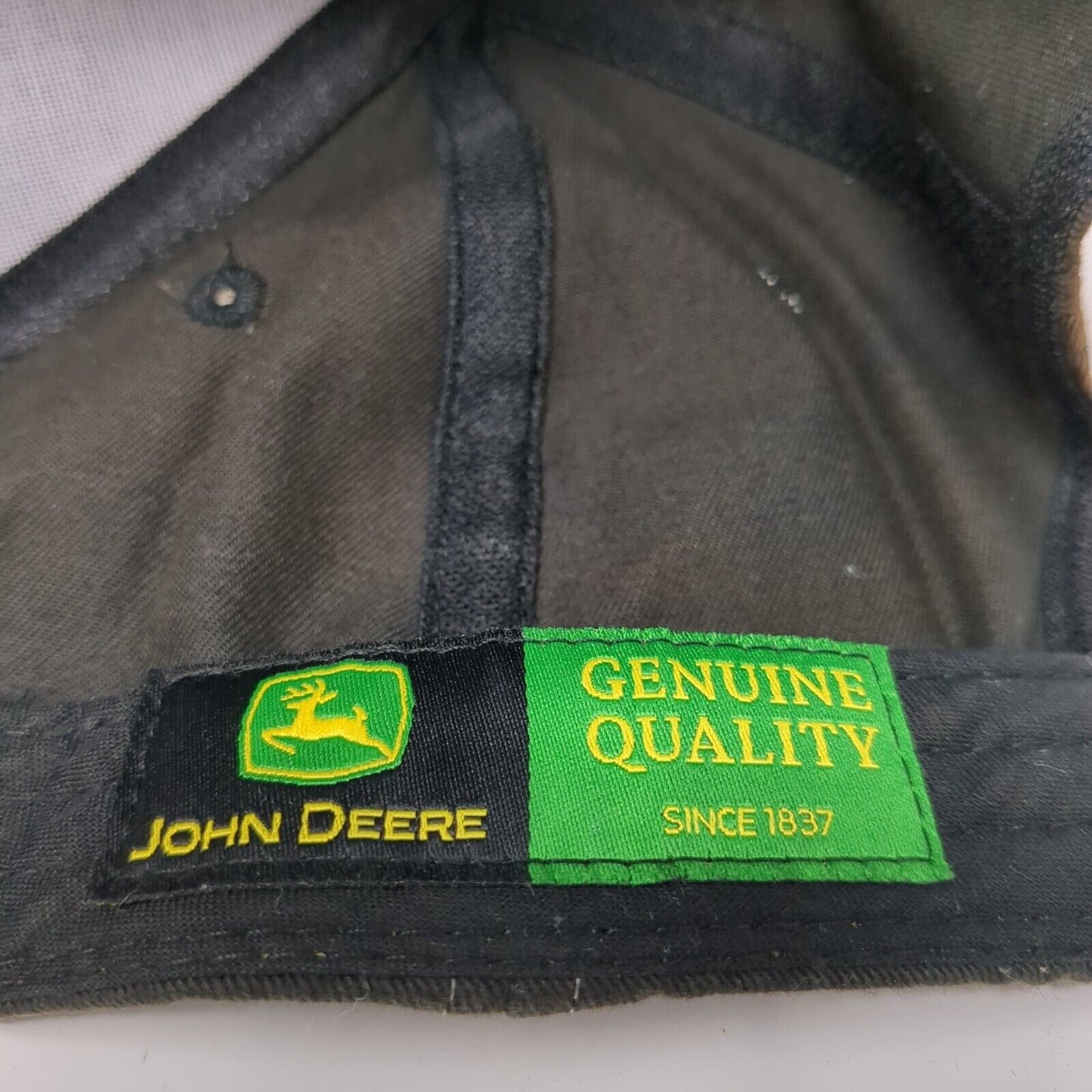 John Deere Strapback Hat Multicolor One Size Embroidered K-Products
