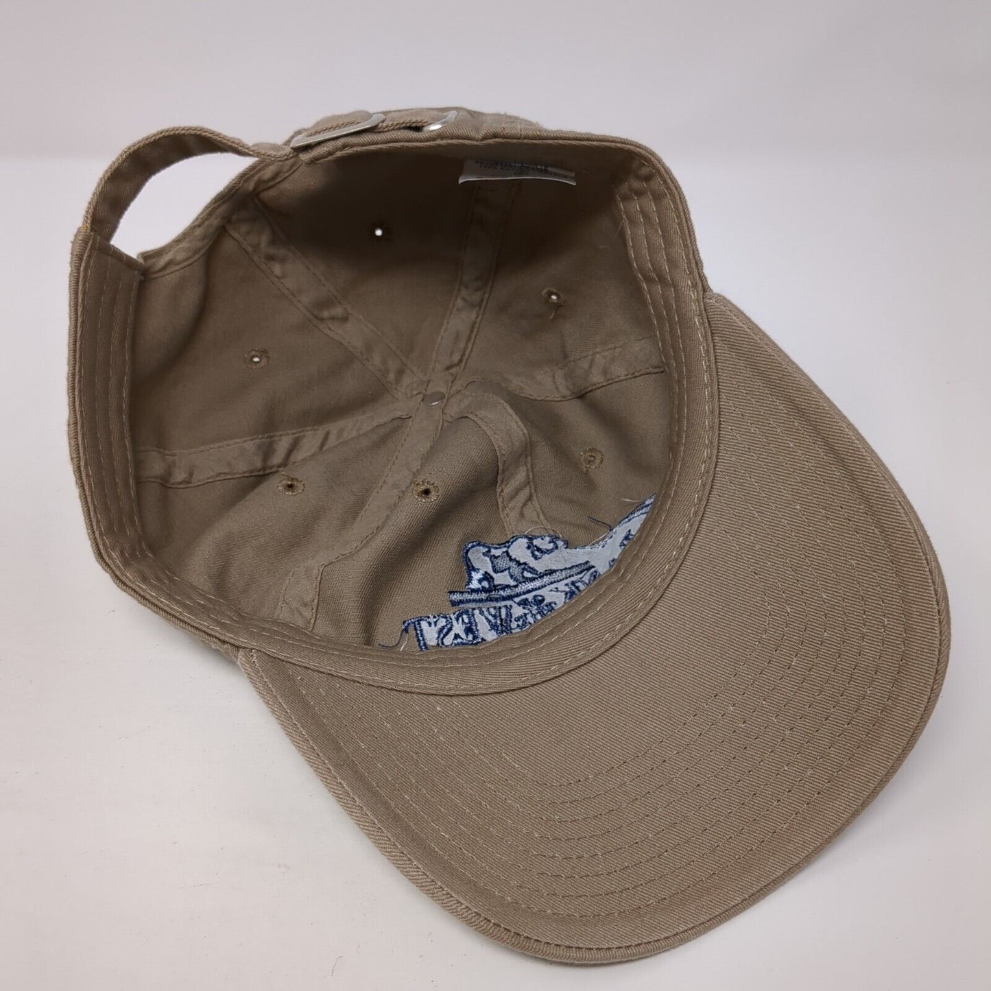Bank Of The West Classic Slideback Hat Brown OS Adjustable Embroidered Cotton
