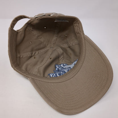 Bank Of The West Classic Slideback Hat Brown OS Adjustable Embroidered Cotton