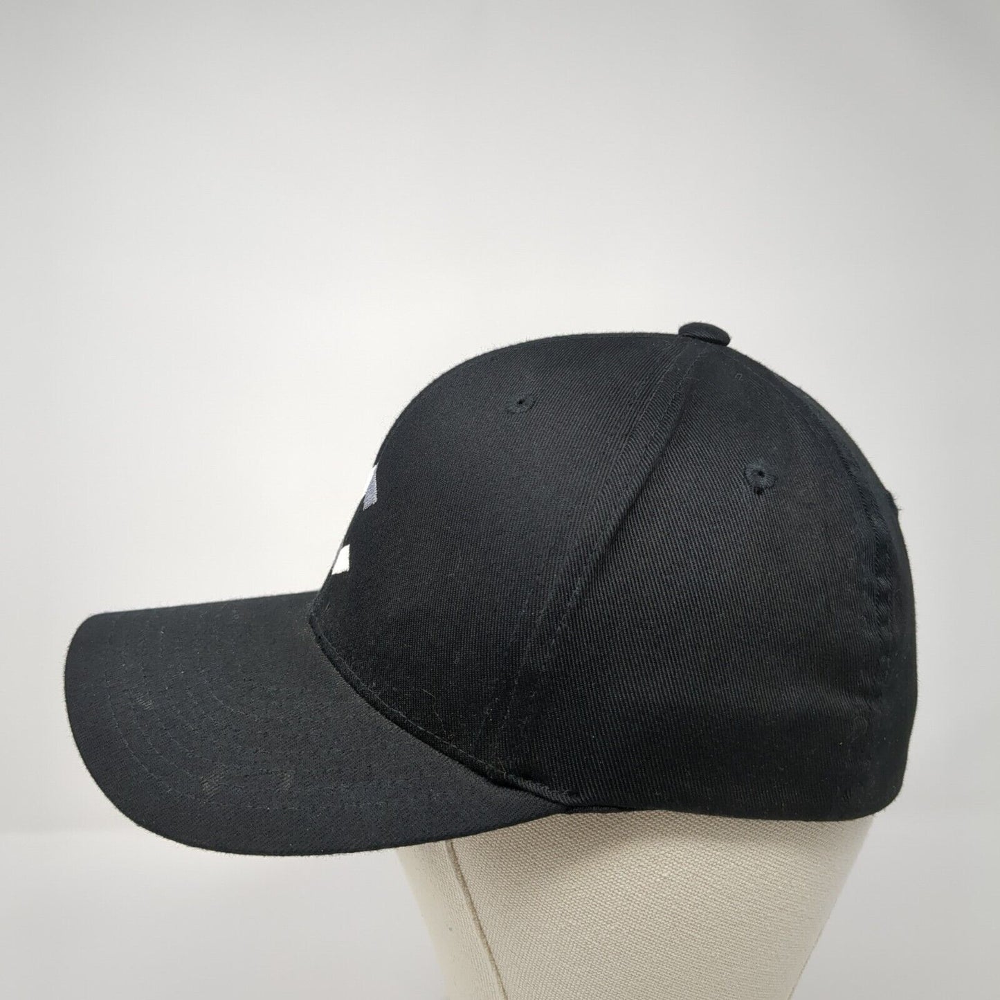 Coil Solutions Fitted Hat Black S/M Flexfit Embroidered Authentic T-Shirt Co.